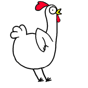 Chicken Bro sticker #02