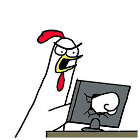 Chicken Bro sticker #11