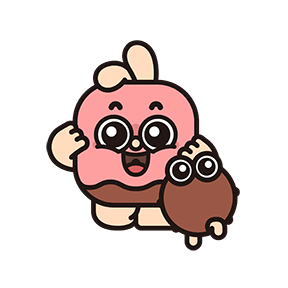 Choco Bunny &Coco sticker #11