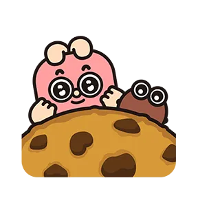 Choco Bunny &Coco sticker #3 - download as WEBP.