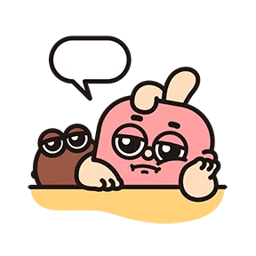 Choco Bunny &Coco sticker #14 - download as WEBP.