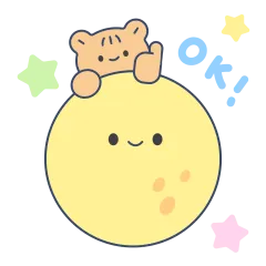 Cosmic Cuties Sticker Nr.9 - herunterladen als WEBP.