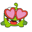 Cut the Rope sticker #09