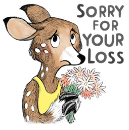 Dearest Deer sticker #06