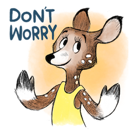 Dearest Deer sticker #15