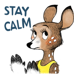 Dearest Deer sticker #20