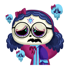 Día de los Muertoons sticker #16