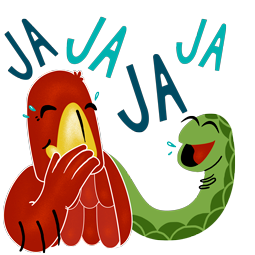 Eagle & Snake sticker #13