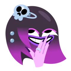 Emo Sticker Nr.14 - herunterladen als WEBP.