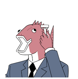 Everyday Business Fish sticker #17