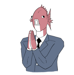 Everyday Business Fish sticker #20