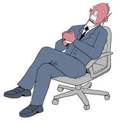 Executive Business Fish sticker #05