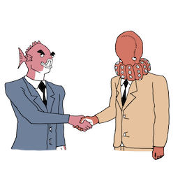 Executive Business Fish sticker #18