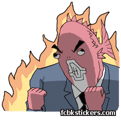 Executive Business Fish sticker #3