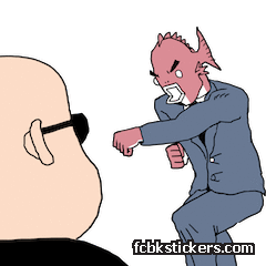 Executive Business Fish sticker #11