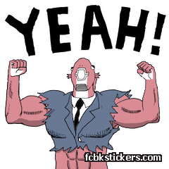 Big Boss Business Fish Aufkleber #17