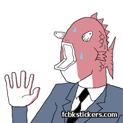 Executive Business Fish sticker #20