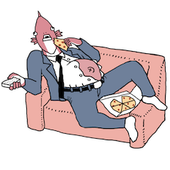 Big Boss Business Fish sticker #01
