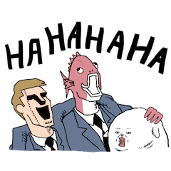 Big Boss Business Fish sticker #04