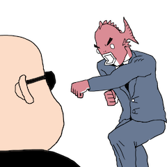 Big Boss Business Fish sticker #11