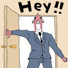 Big Boss Business Fish sticker #16