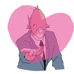 Big Boss Business Fish sticker #19