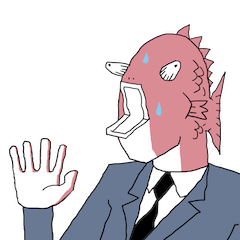 Big Boss Business Fish sticker #20