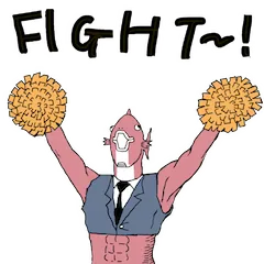 Executive Business Fish sticker #9 - download as WEBP.