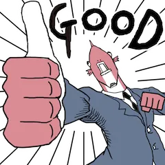 Executive Business Fish sticker #10 - download as WEBP.