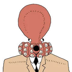 Executive Business Fish sticker #15 - download as WEBP.