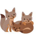 Facebook Foxes stickers