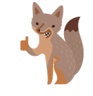 Facebook Foxes sticker #08