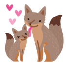 Facebook Foxes sticker #19