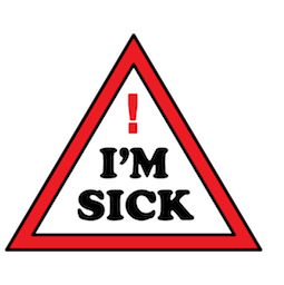 Flu Season sticker #09