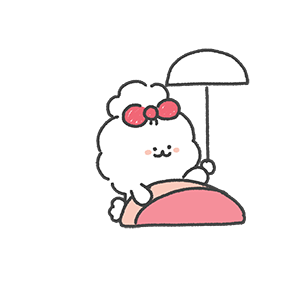 Fluffy Puppy sticker #04