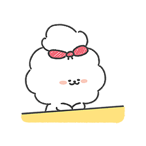 Fluffy Puppy sticker #05