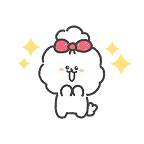 Fluffy Puppy sticker #06