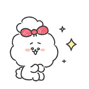 Fluffy Puppy sticker #12