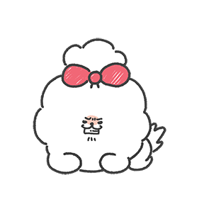 Fluffy Puppy sticker #23