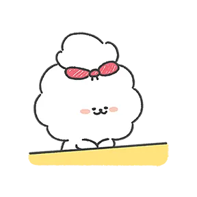 Fluffy Puppy sticker #5 - download as WEBP.