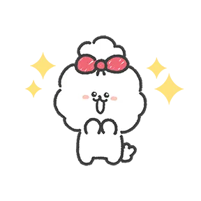 Fluffy Puppy sticker #6 - download as WEBP.