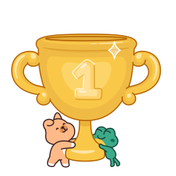 Frog & Dog sticker #19