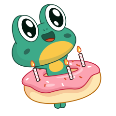 Frog & Dog sticker #13