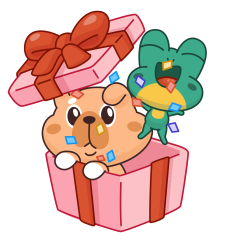 Frog & Dog sticker #15