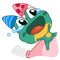 Frog & Dog sticker #20