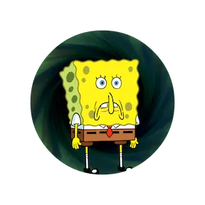 F.U.N. with SpongeBob sticker #15 - download as WEBP.