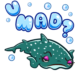 Glamour Sharks sticker #04