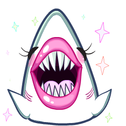 Glamour Sharks sticker #13