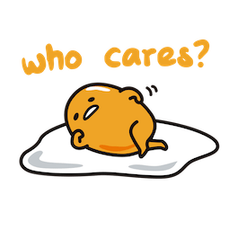 Gudetama sticker #03