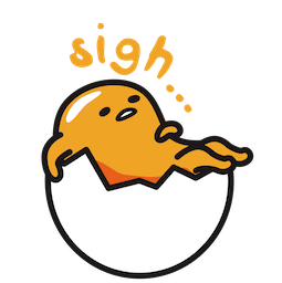 Gudetama sticker #19